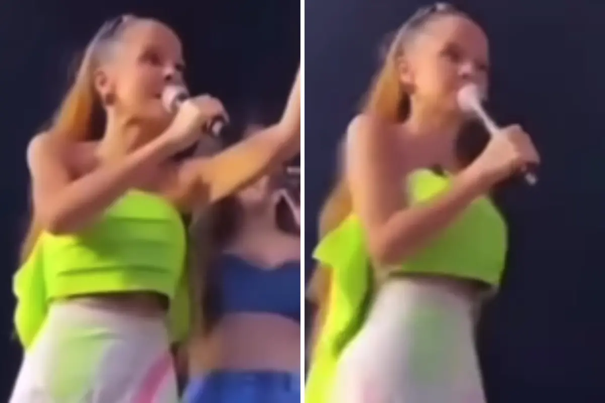 Imagem da notícia: Maiara rebate ofensa de fã que a chamou de 'calango seco' durante show