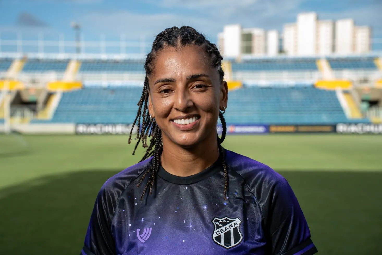 Karen foi zagueira do Ceará com grande identificação com o clube