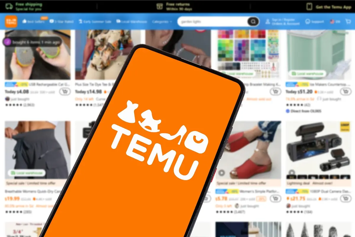 Imagem da notícia: Temu, concorrente da Shein e Shopee, começa vendas no Brasil com descontos