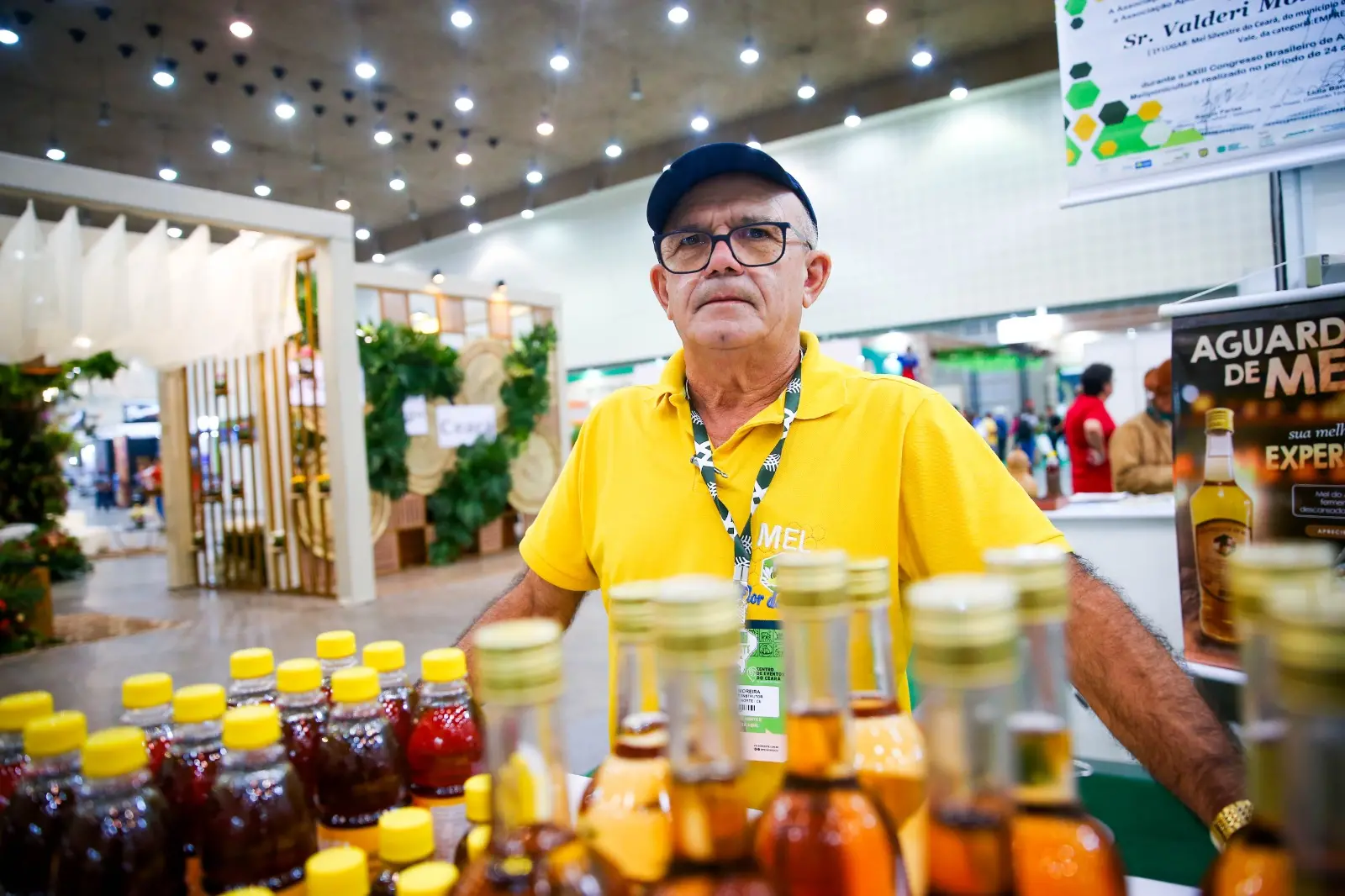 Imagem da notícia: Quem é o cearense que partilha o terreno com a agricultura familiar e produz o melhor mel do Brasil 