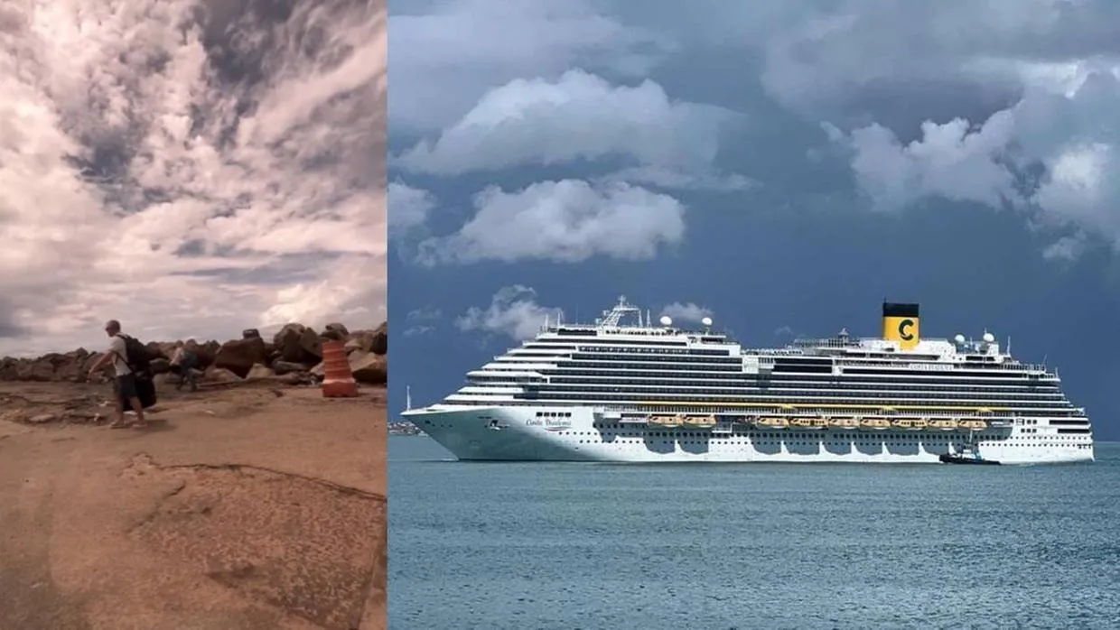 Atracação do Costa Diadema em abril evidenciou os problemas no acesso viário ao Terminal Marítimo do Mucuripe