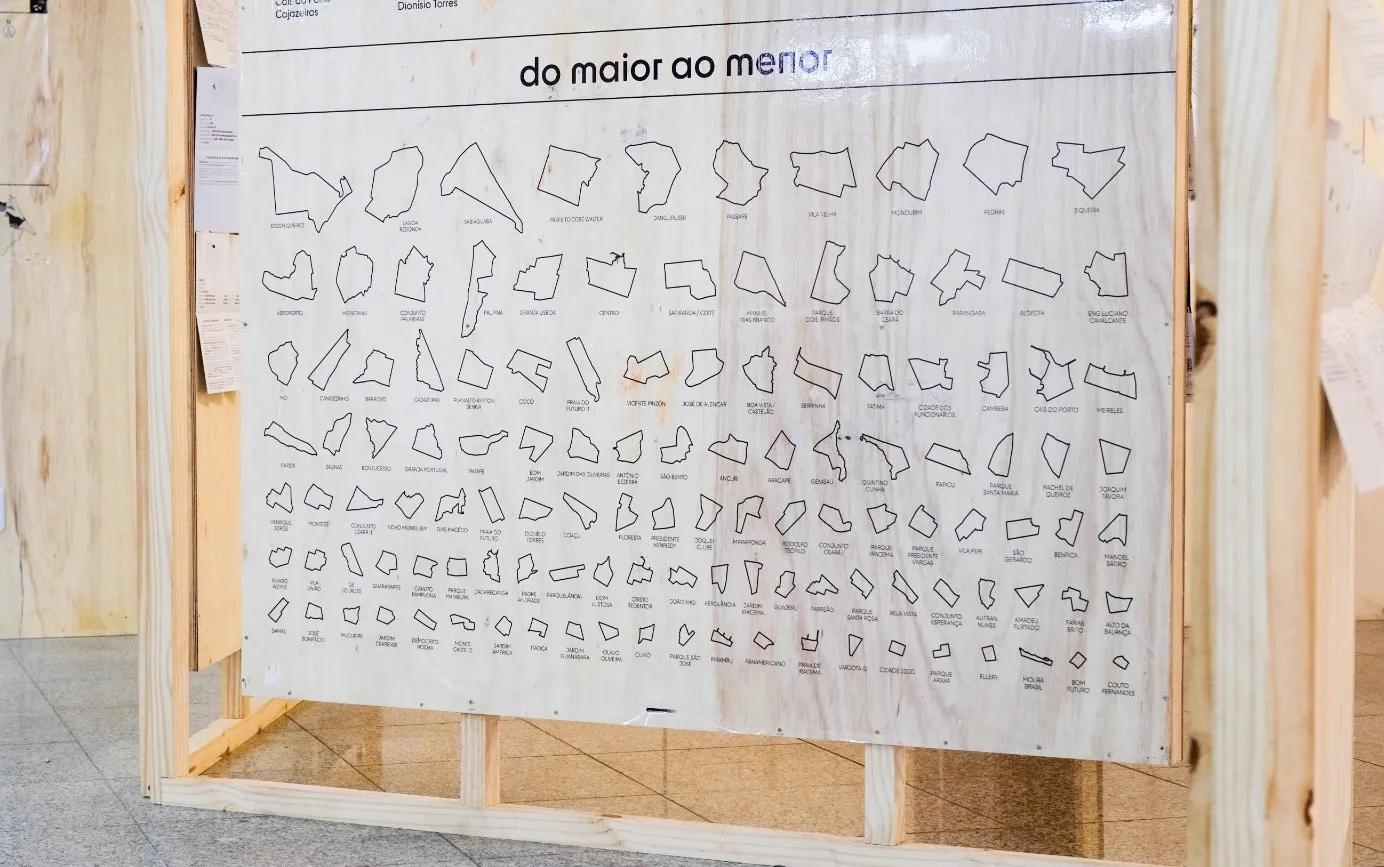 Centro com forma de 