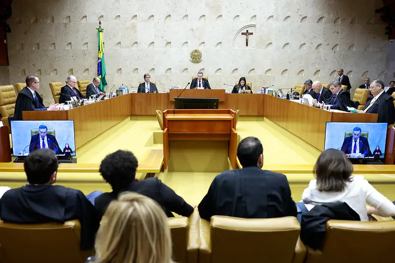 Imagem da notícia: STF retoma nesta terça-feira (25) julgamento que pode descriminalizar uso da maconha