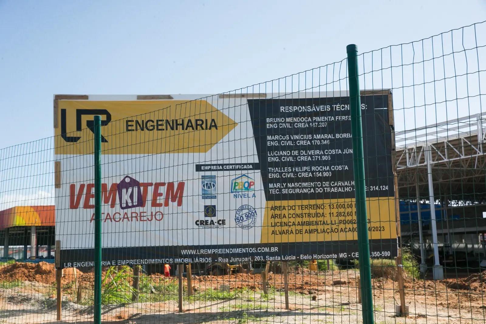 Imagem da notícia: Rede de atacarejo mineira constrói megaloja em Fortaleza; veja onde