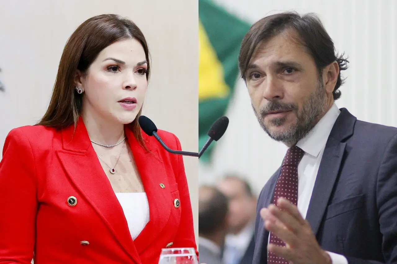 Imagem da notícia: Juliana Lucena tira licença por 120 dias da Alece; Guilherme Sampaio segue como deputado 