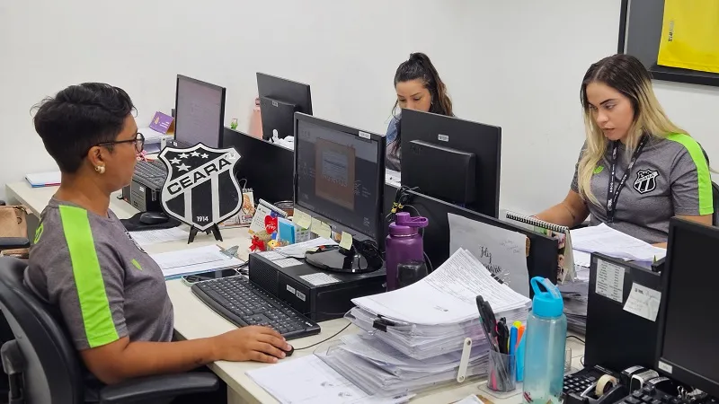 Vanessa é funcionária do Ceará há três meses.