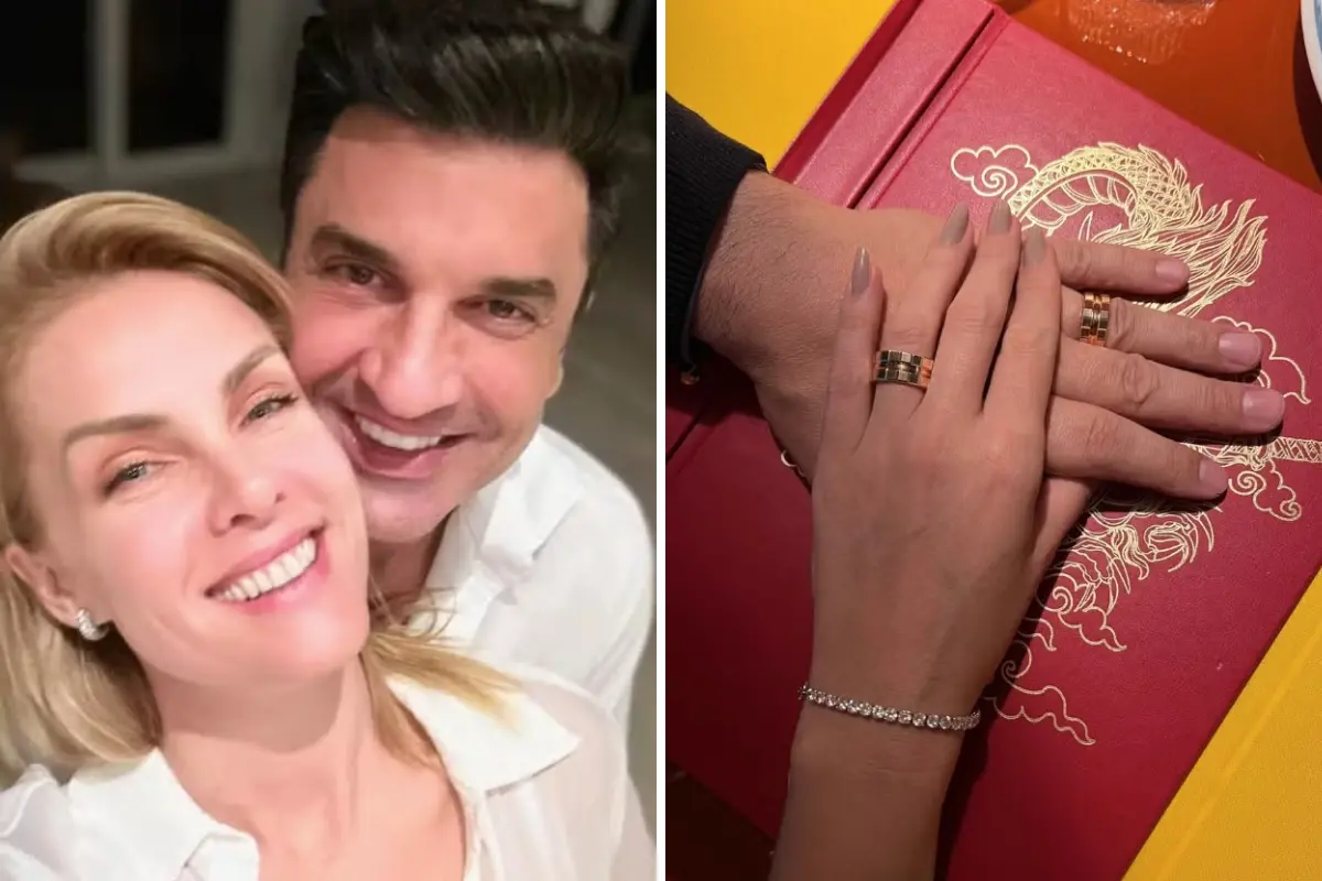 Imagem da notícia: Ana Hickmann e Edu Guedes ficam noivos durante viagem a Portugal 