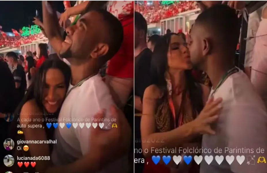 O casal não se posicionou sobre o suposto affair