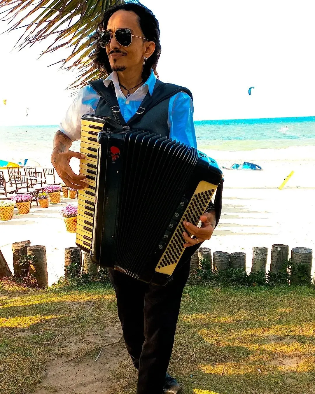Imagem da notícia: Sanfoneiro Júnior Ferreira, integrante de banda com Elisângela Alves, morre aos 42 anos 
