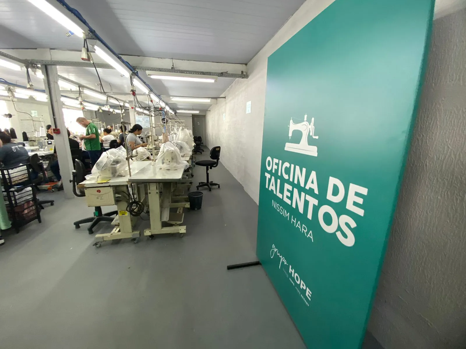 Oficina de Talentos é um dos projetos de capacitação para a comunidade moradora da região ofertados pela Hope