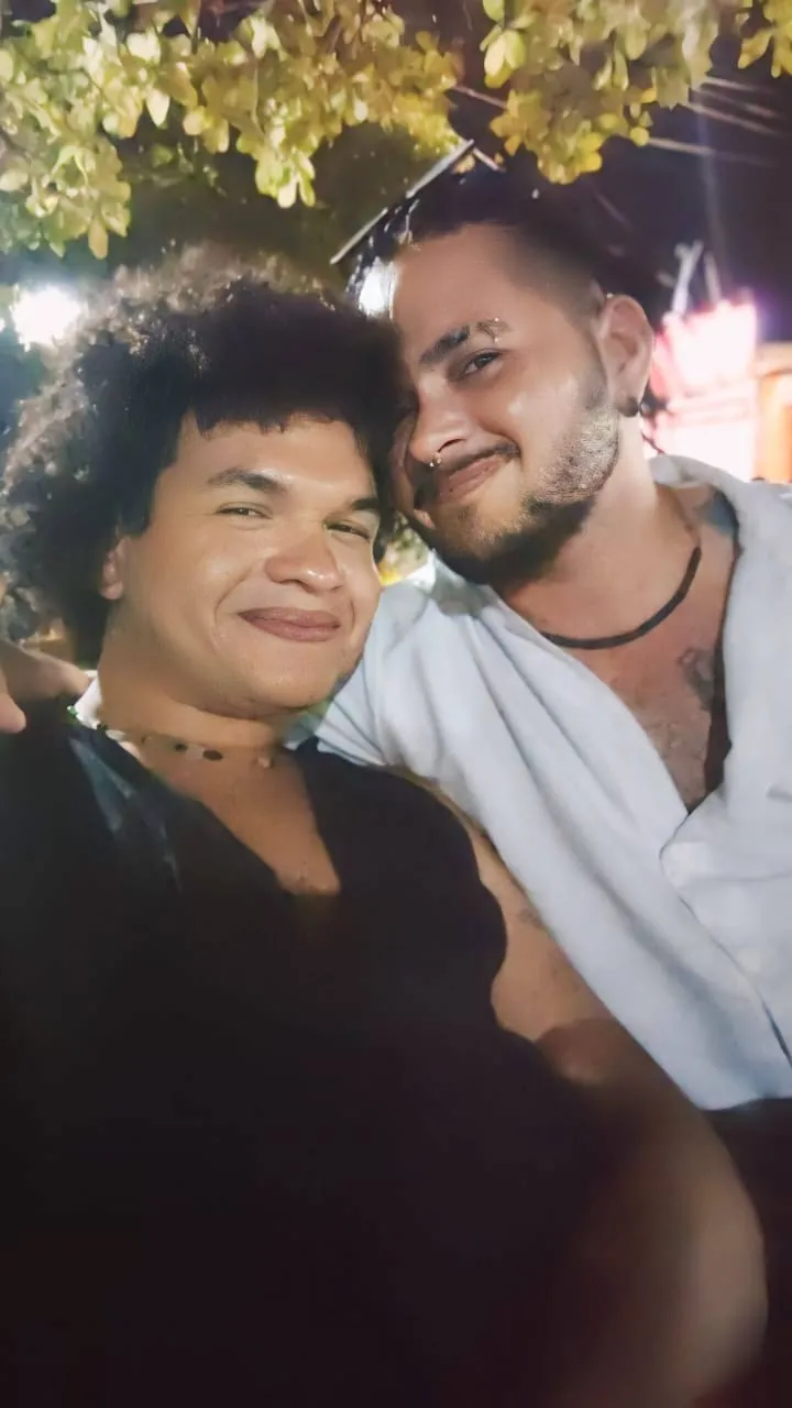 Sy Gomes, 25 anos, travesti; Jorge Lorenzo, 28 anos, transmasculino