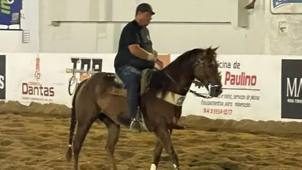 Imagem da notícia: Vaqueiro Hélio Show morre aos 44 anos durante competição no RN