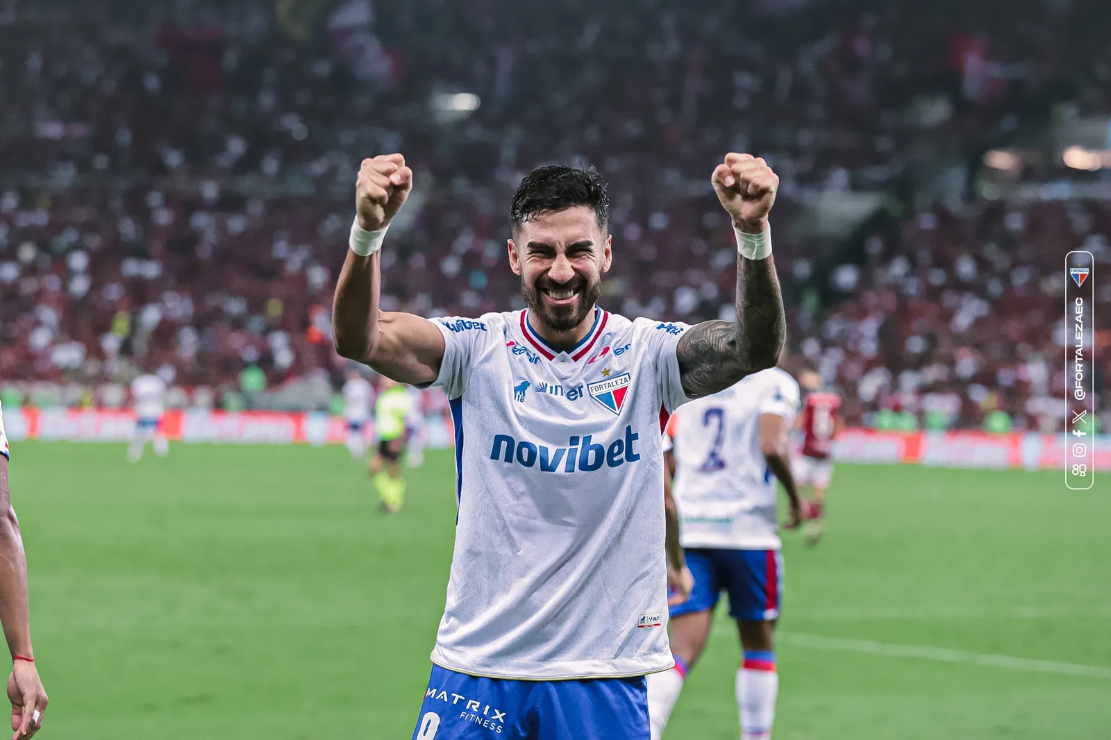 Artilheiro do Fortaleza em 2024, Lucero tem 21 gols e quatro assistências na temporada