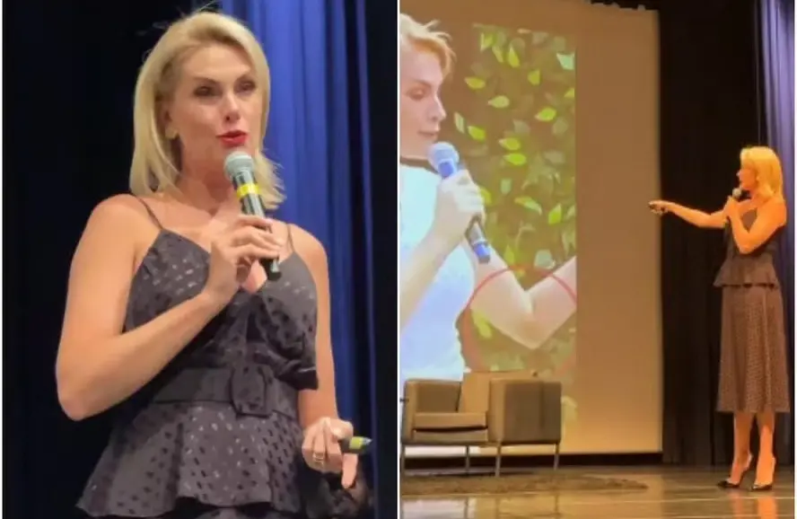 Imagem da notícia: Ana Hickmann chora ao mostrar hematomas de violência doméstica pela primeira vez