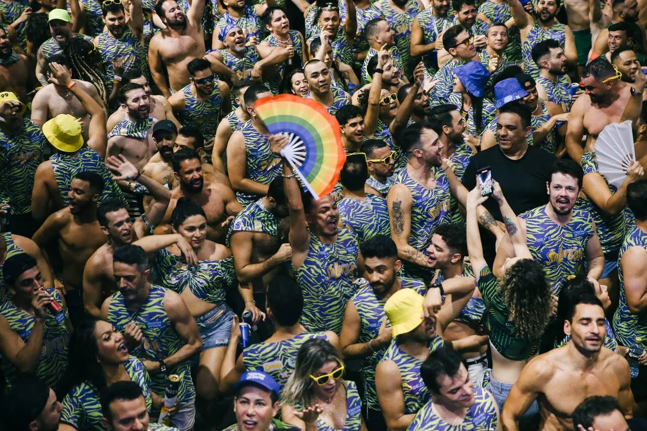 A programação do corredor da folia do último dia de Fortal 2024 foi de muito axé