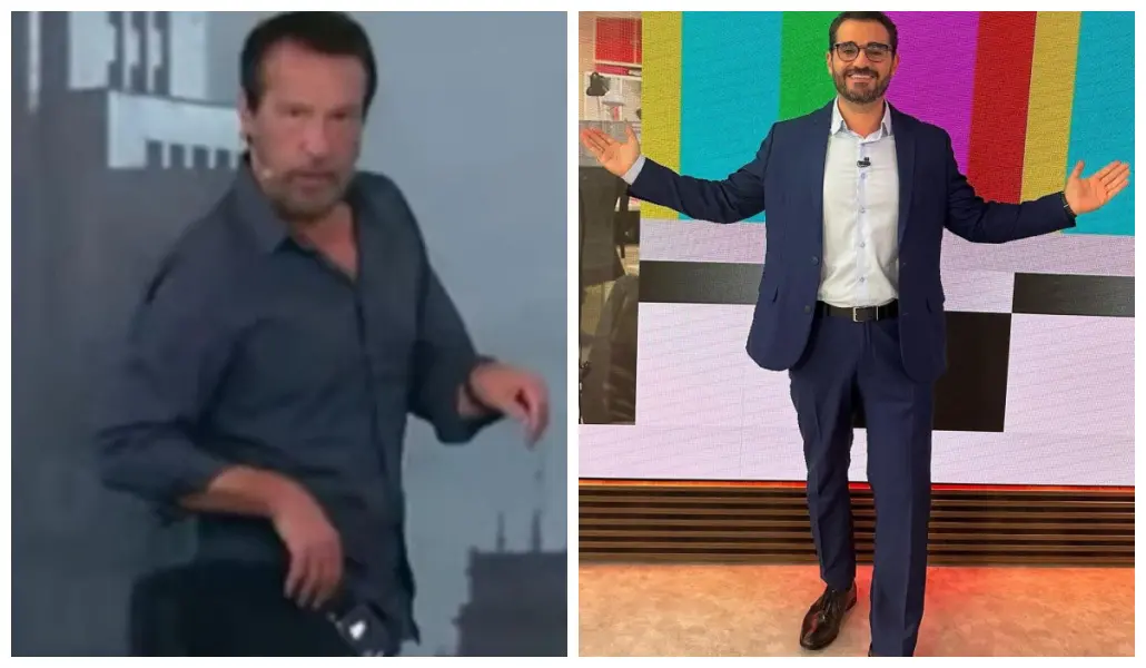 Imagem da notícia: Emílio Surita imita Marcelo Cosme, jornalista da GloboNews, e é criticado por Dona Déa