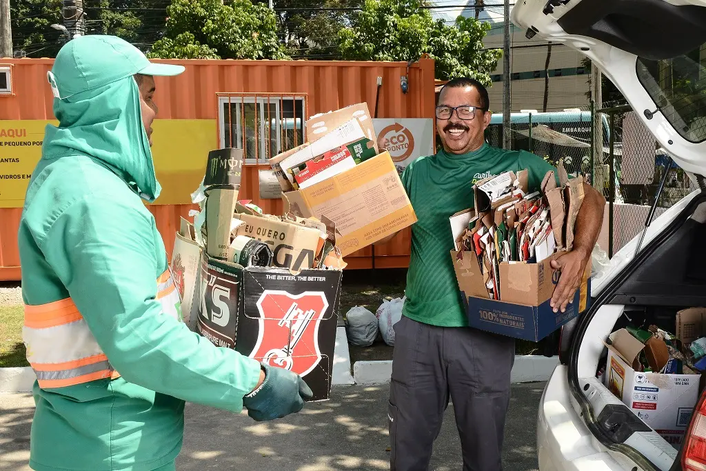 Imagem da notícia Ecopontos são locais ideais para descarte adequado de recicláveis em Fortaleza