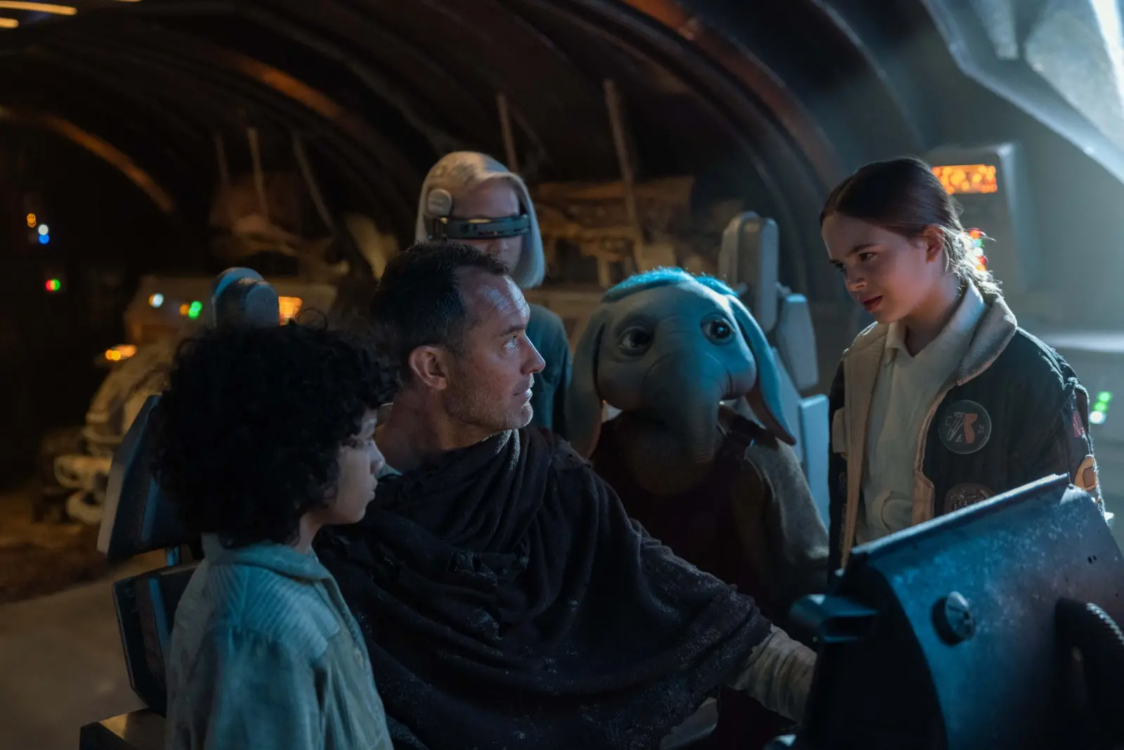 Imagem da notícia: Série Star Wars, 'Skeleton Crew', já tem data de estreia: veja as primeiras fotos com Jude Law