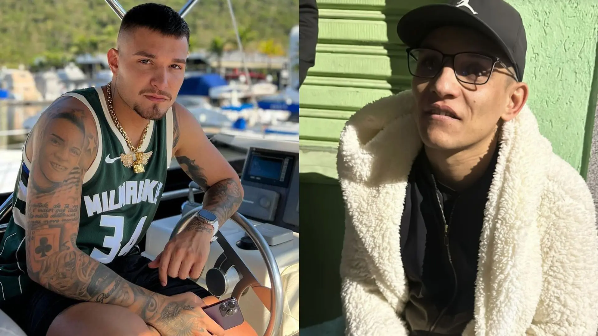 Imagem da notícia: Desparecido, primo de MC Gui é encontrado com vida
