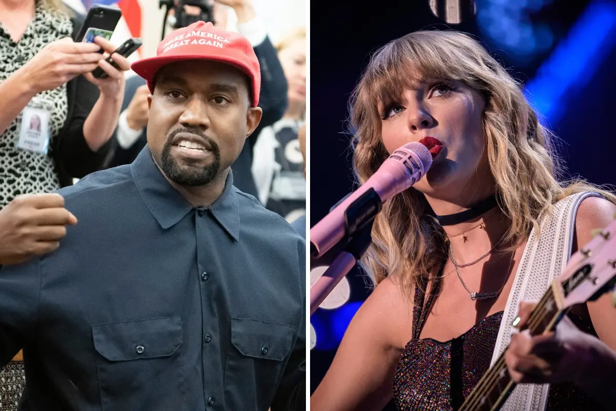 Imagem da notícia: Kanye West lança nova música que cita Taylor Swift; veja mais