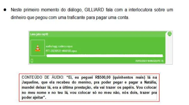 A mulher também foi presa