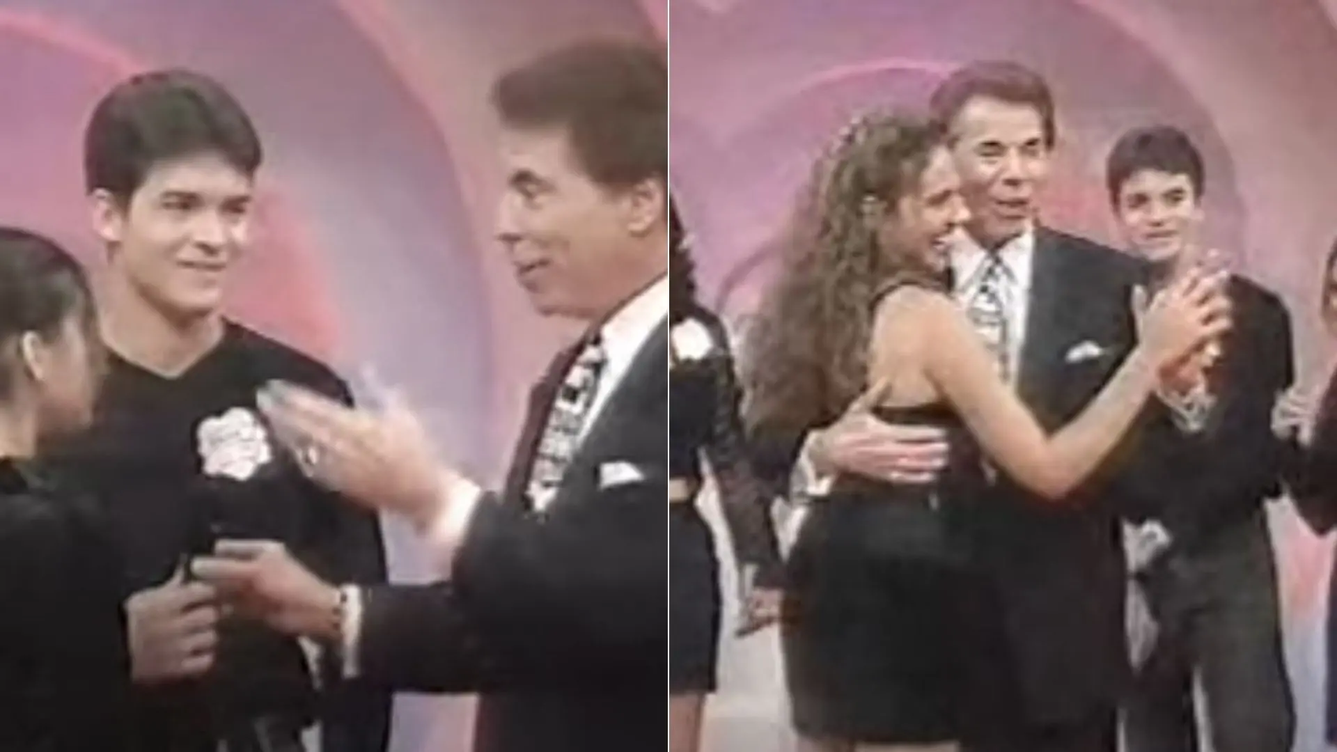 Imagem da notícia: Silvio Santos gravou programa de namoro com cearenses e até dançou forró no palco; relembre
