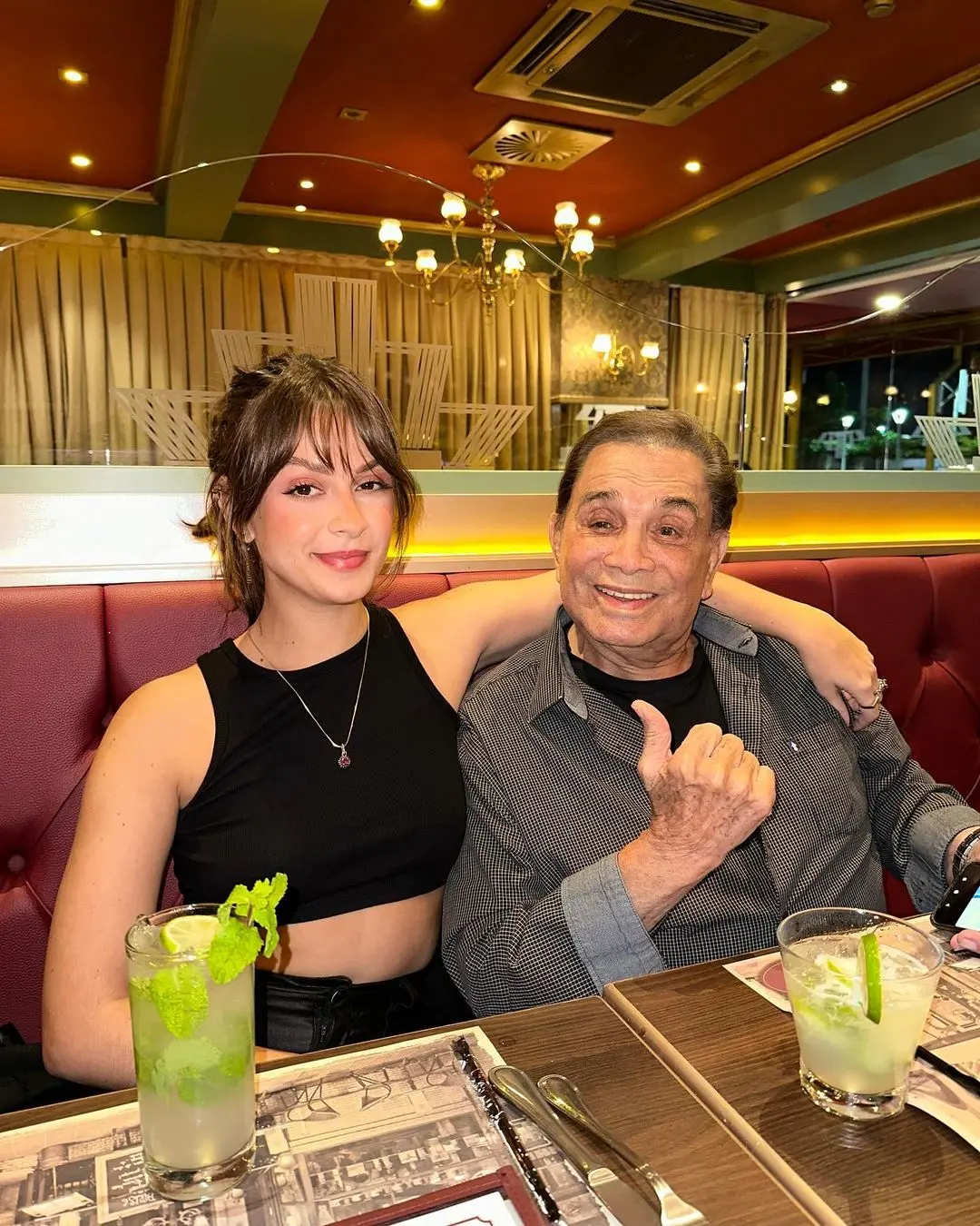 Imagem da notícia: Filha de Dedé Santana desmente boatos sobre saúde do pai