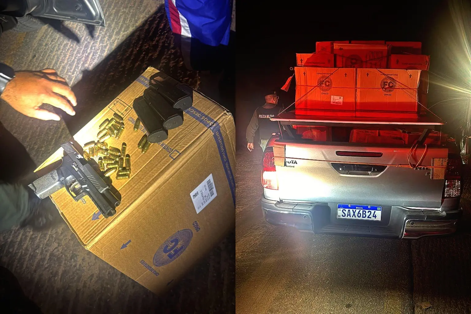 Imagem da notícia: Viatura da PM e arma de agente são roubadas e encontradas em Caucaia 