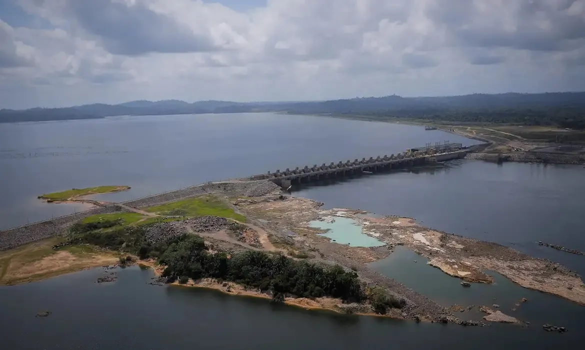 Reservatórios da região Norte, como o da usina de Belo Monte, ainda estão com aporte suficiente de água, mas abaixo de anos anteriores