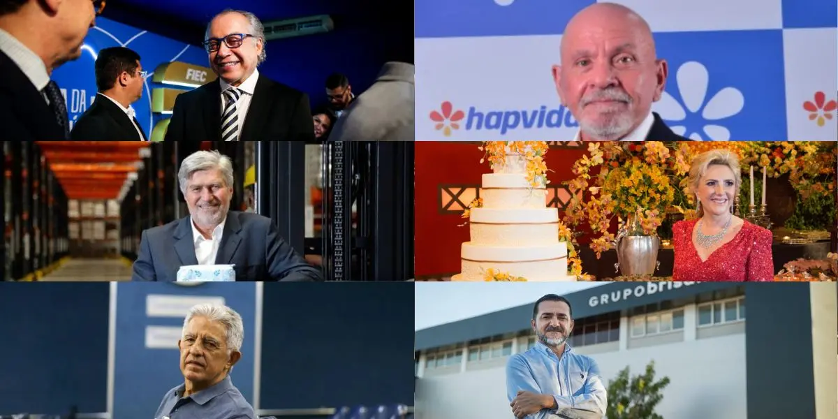 Imagem da notícia: Quem são os 9 bilionários do Ceará em 2024, segundo a Forbes