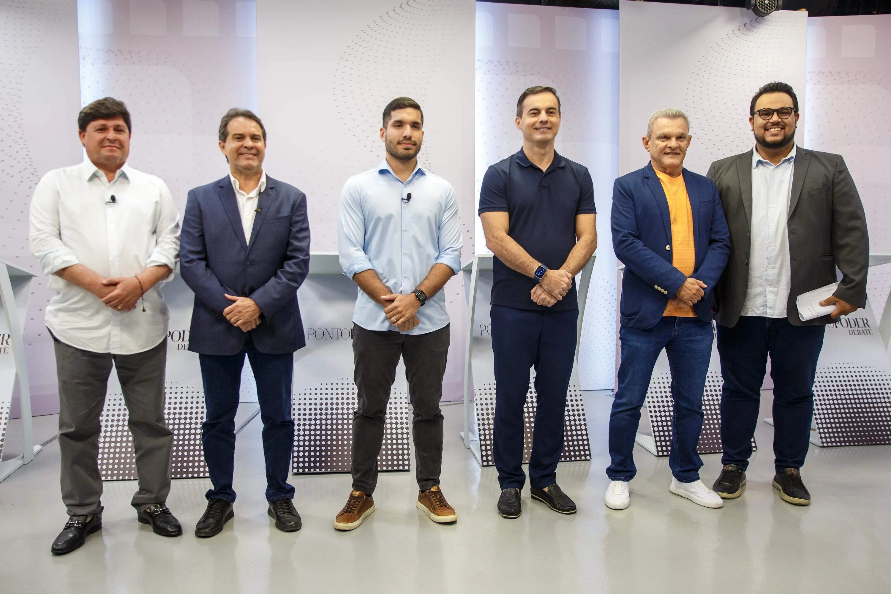 Imagem da notícia: Veja os principais embates do Debate PontoPoder entre os candidatos à Prefeitura de Fortaleza
