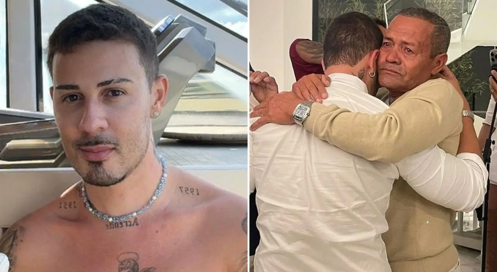 Imagem da notícia: Carlinhos Maia desabafa e revela que pai está com câncer: 'Uma das pessoas que mais amo'