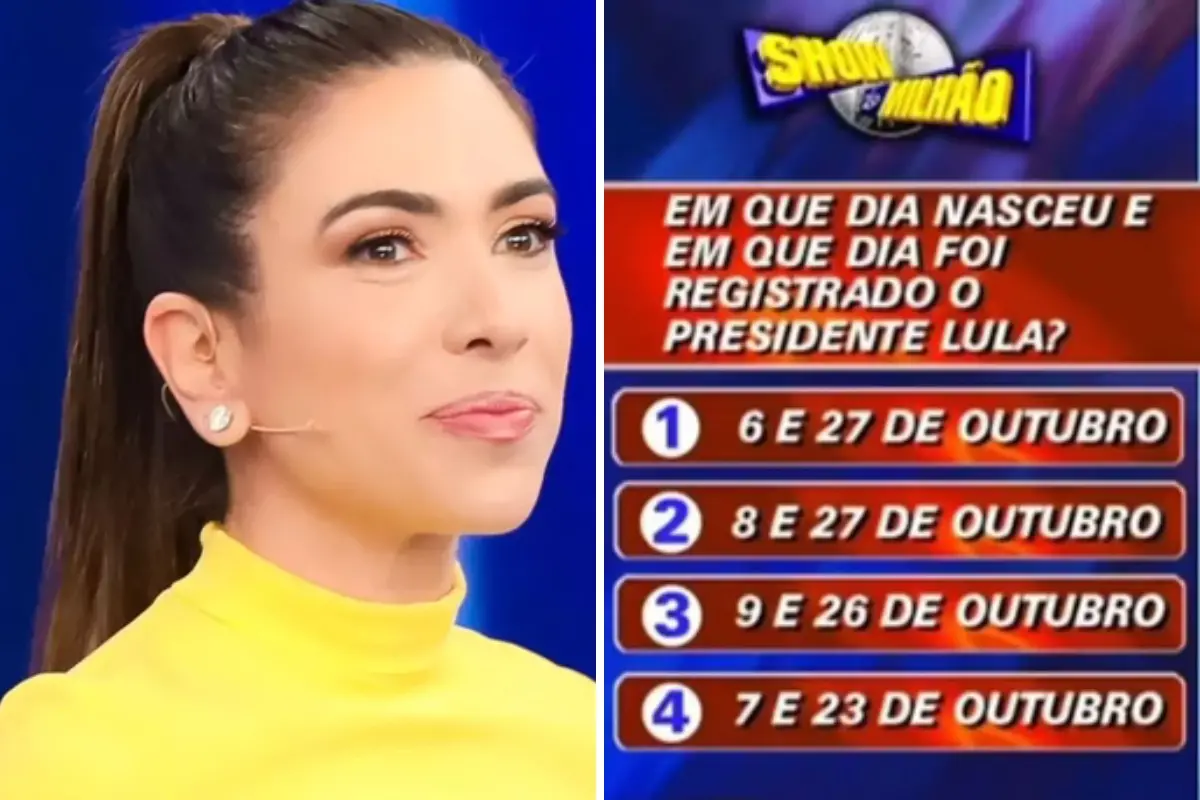 Imagem da notícia: Show do Milhão deve voltar ao SBT em programa de Patrícia Abravanel, diz site