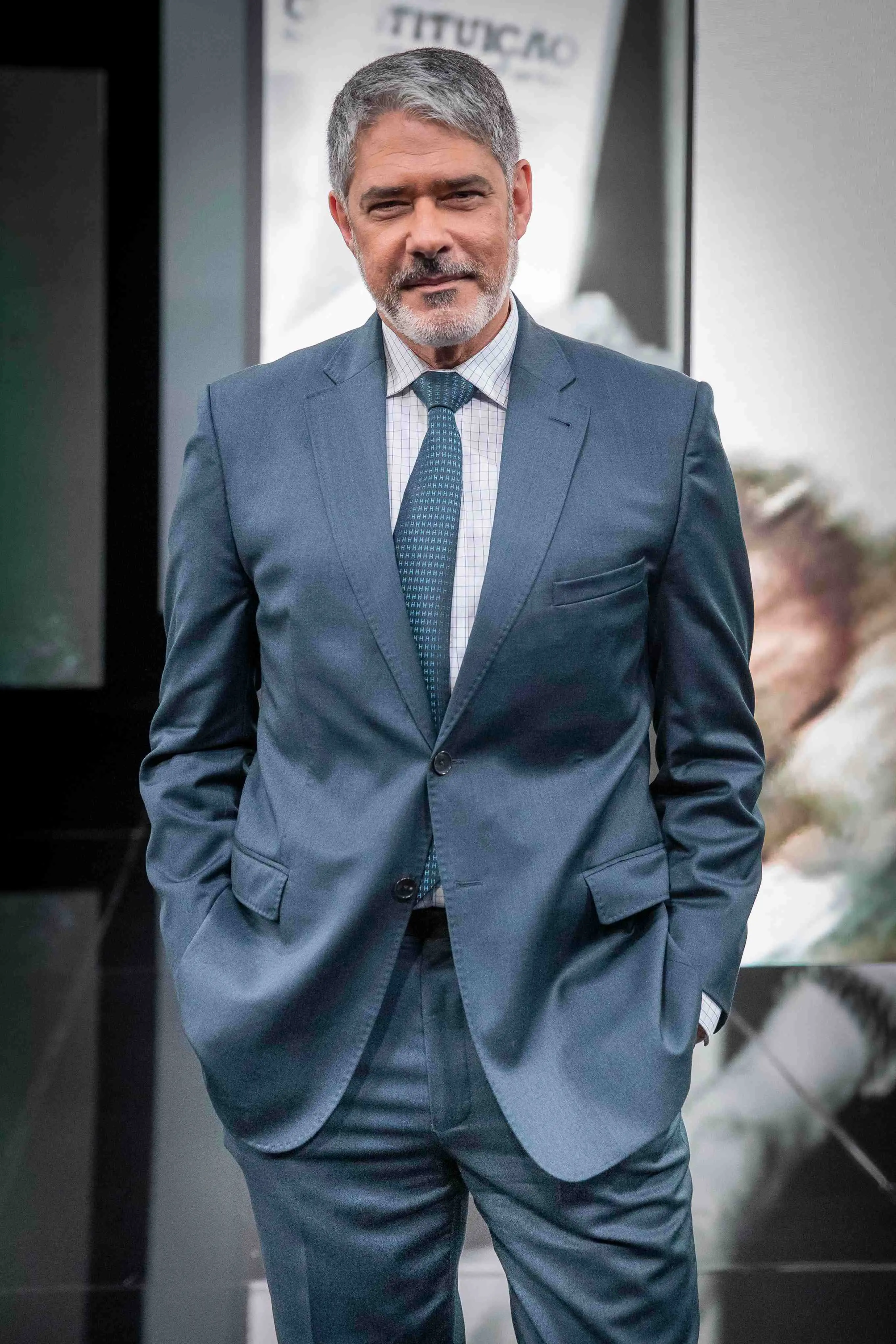 Imagem da notícia: William Bonner afirma não 'estar 100%' bem ainda após Covid-19