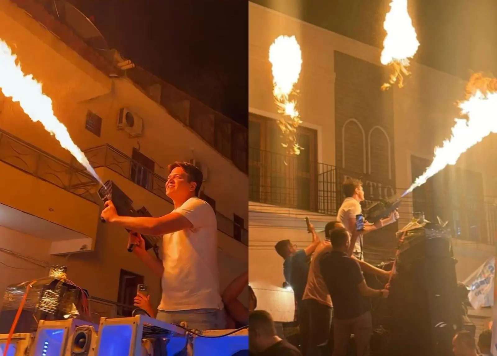 Imagem da notícia: Prefeito de Baturité é alvo de operação da PF após uso de lança-chamas em campanha eleitoral