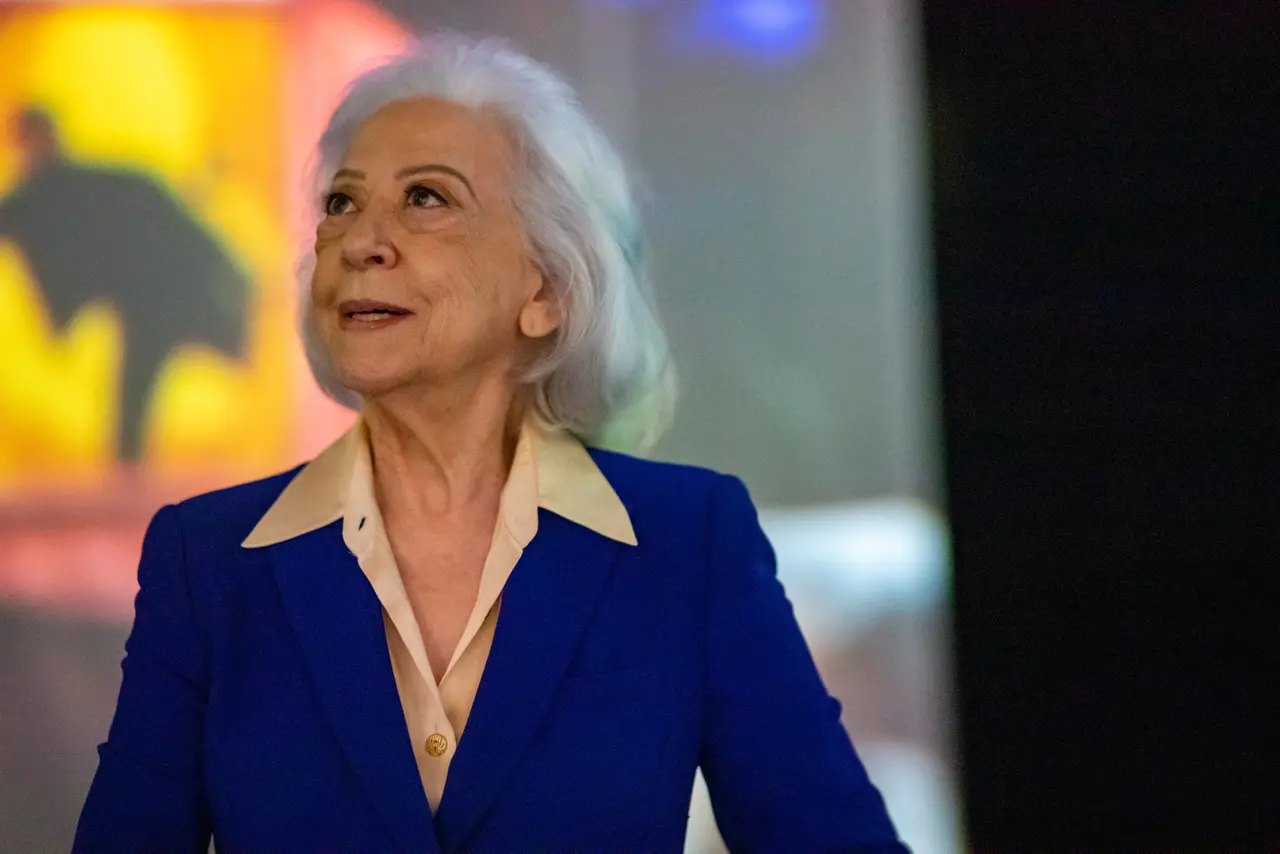 Atriz Fernanda Montenegro em foto de 2021