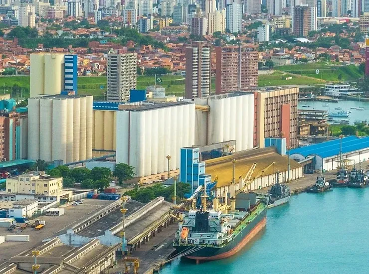 Terminal de Grãos de Fortaleza (Tergran) é atualmente o principal polo trigueiro do Brasil