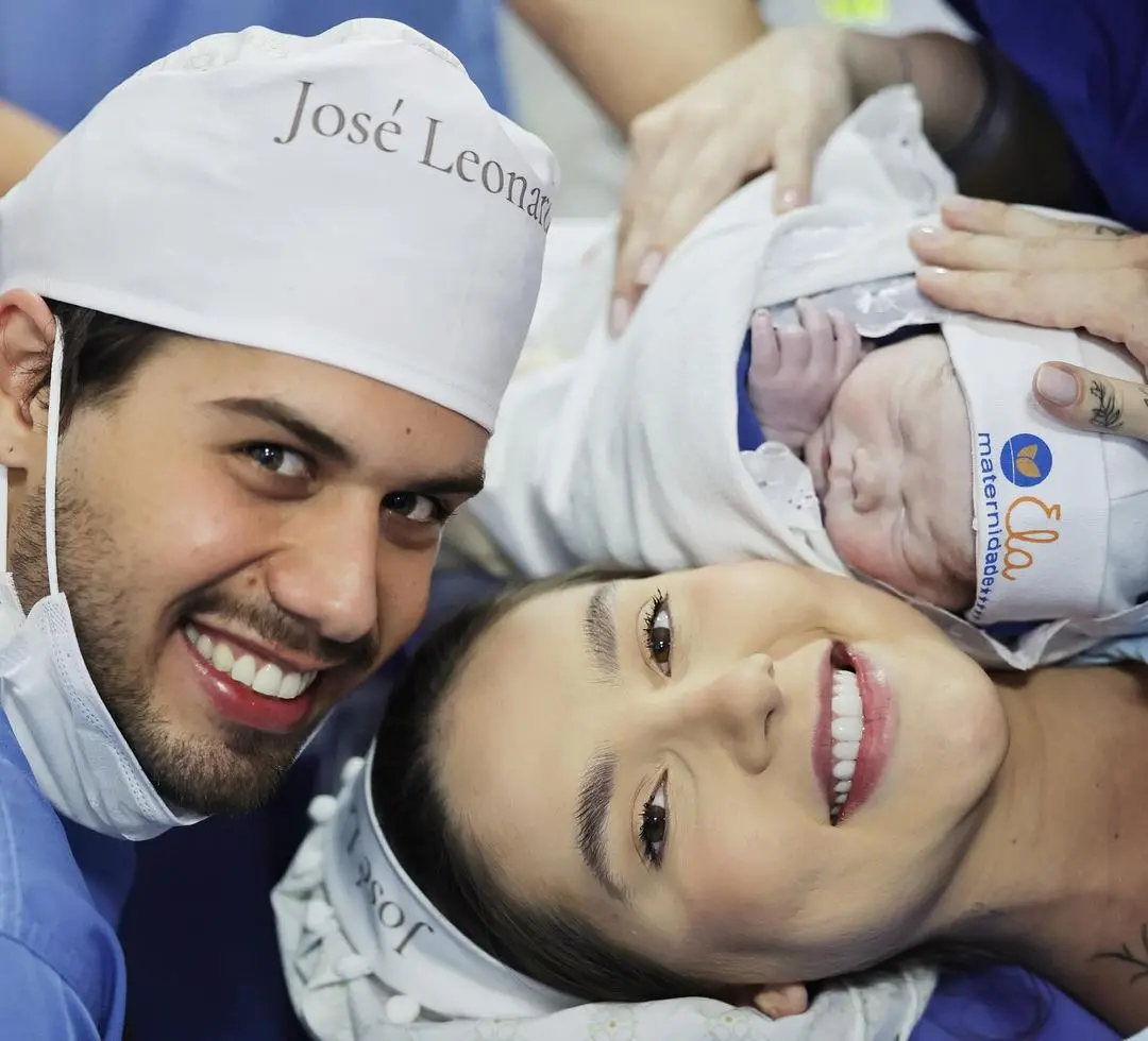 Imagem da notícia: Virginia celebra chegada de José Leonardo, 3º filho com Zé Felipe: 'Nosso mundo ficou azul'