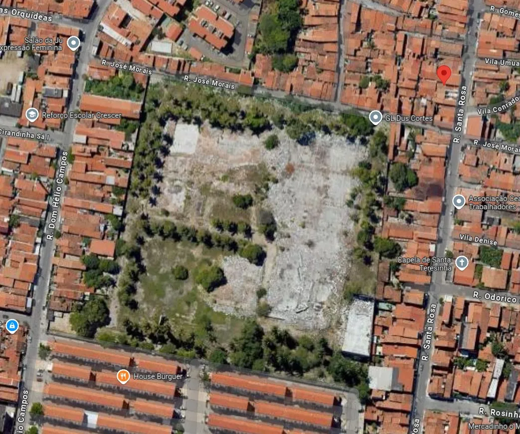 Terreno tem mais de 30 mil metros quadrados, conforme a Defensoria Pública
