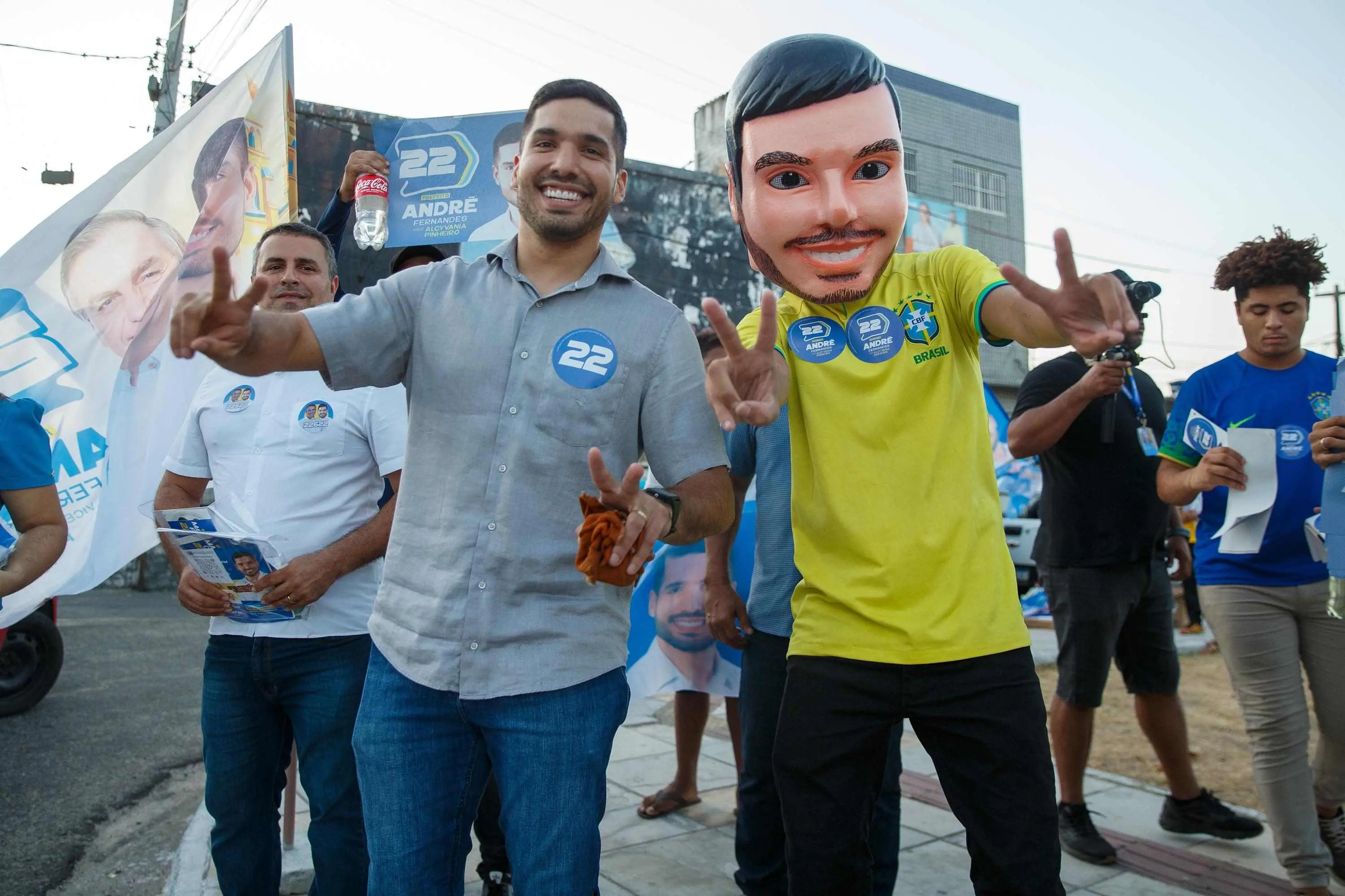Imagem da notícia: Qual o desempenho de André Fernandes na segunda pesquisa Quaest Fortaleza
