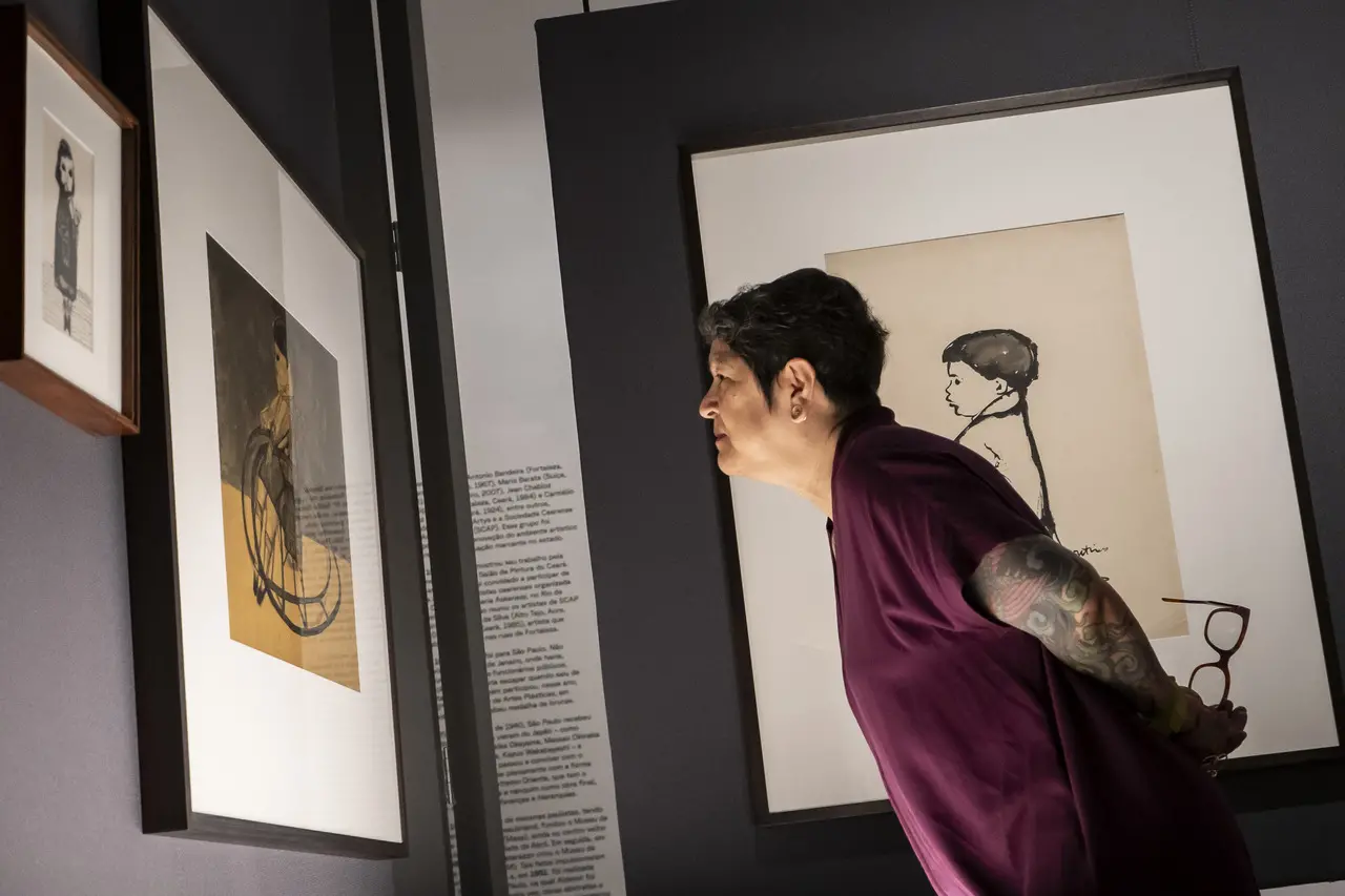 Imagem da notícia: Filha de Aldemir Martins, Mariana Pabst resgata memórias e inspirações artísticas do pai