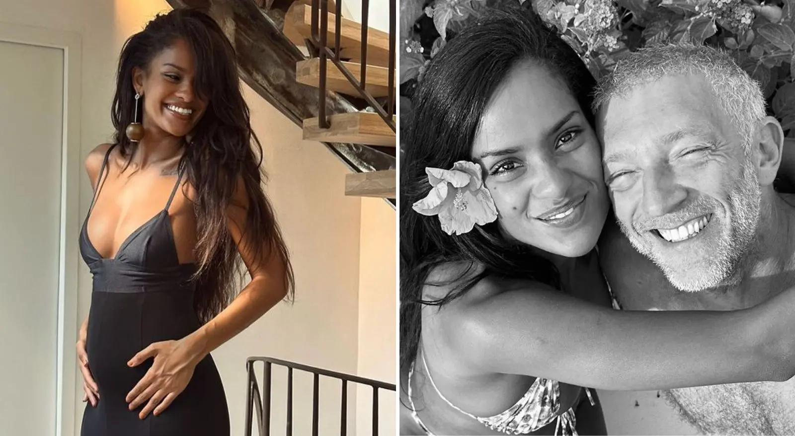 Imagem da notícia: Brasileira Narah Baptista anuncia gravidez de primeiro filho com o ator francês Vincent Cassel