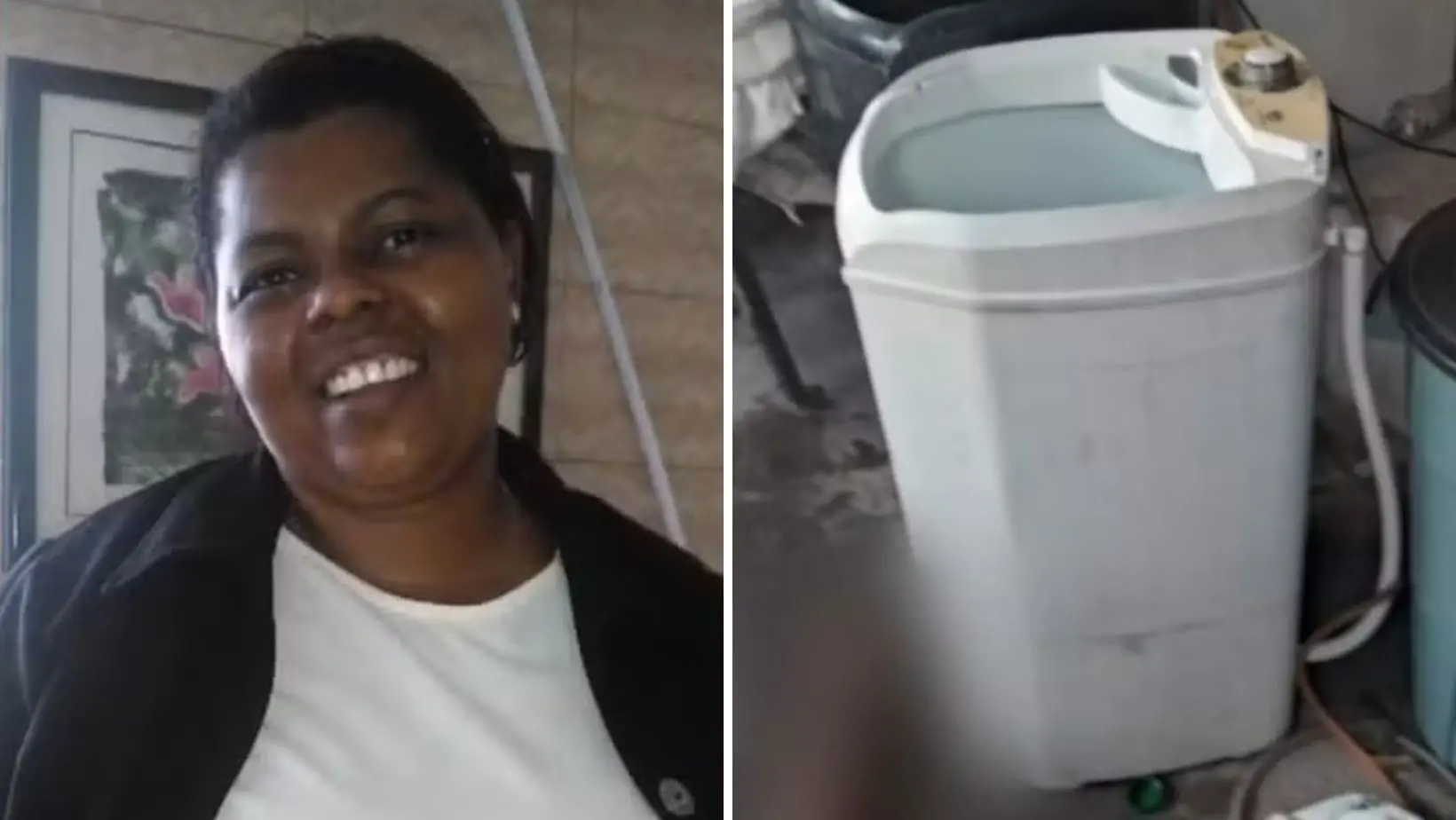Imagem da notícia Mulher de 44 anos morre eletrocutada ao tirar roupas de máquina de lavar na Bahia