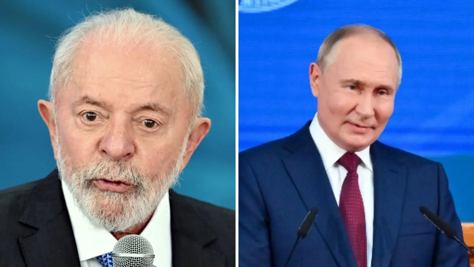 Imagem da notícia: Em ligação telefônica, Lula e Putin conversam sobre incêndios no Brasil e guerra na Ucrânia
