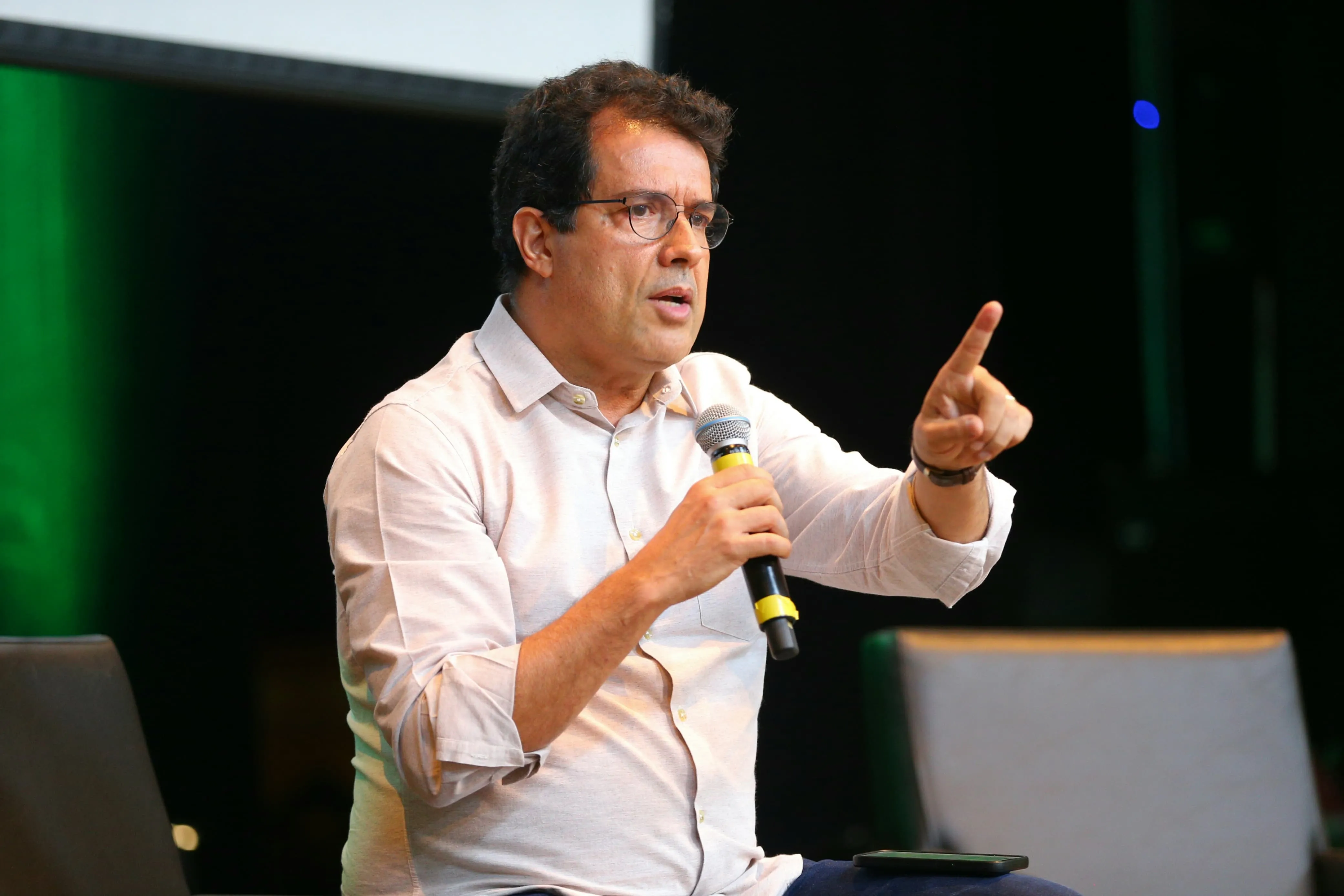 André foi responsável pelo encerramento do Congresso de Jornalismo Ambiental