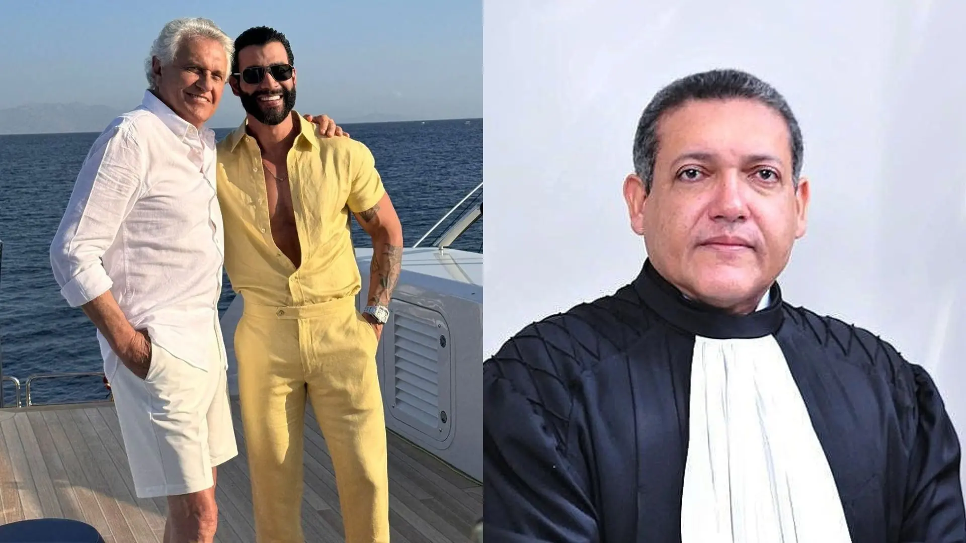 Imagem da notícia: Governador e ministro do STF estavam em festa de Gusttavo Lima em iate na Grécia