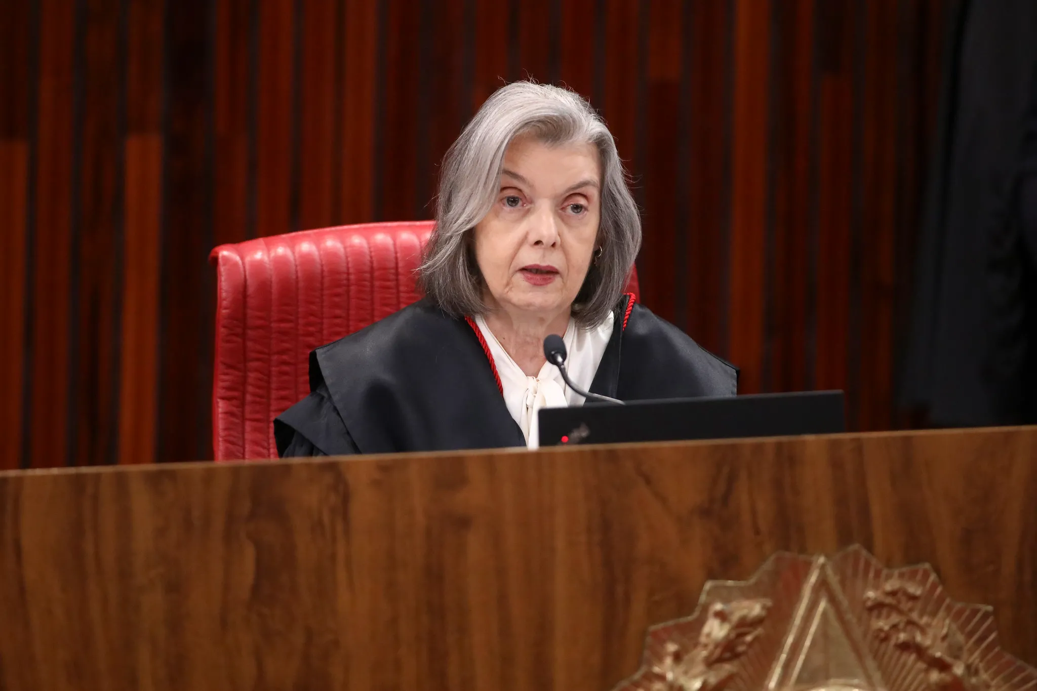 Ministra Cármen Lúcia, presidente do Tribunal Superior Eleitoral (TSE)