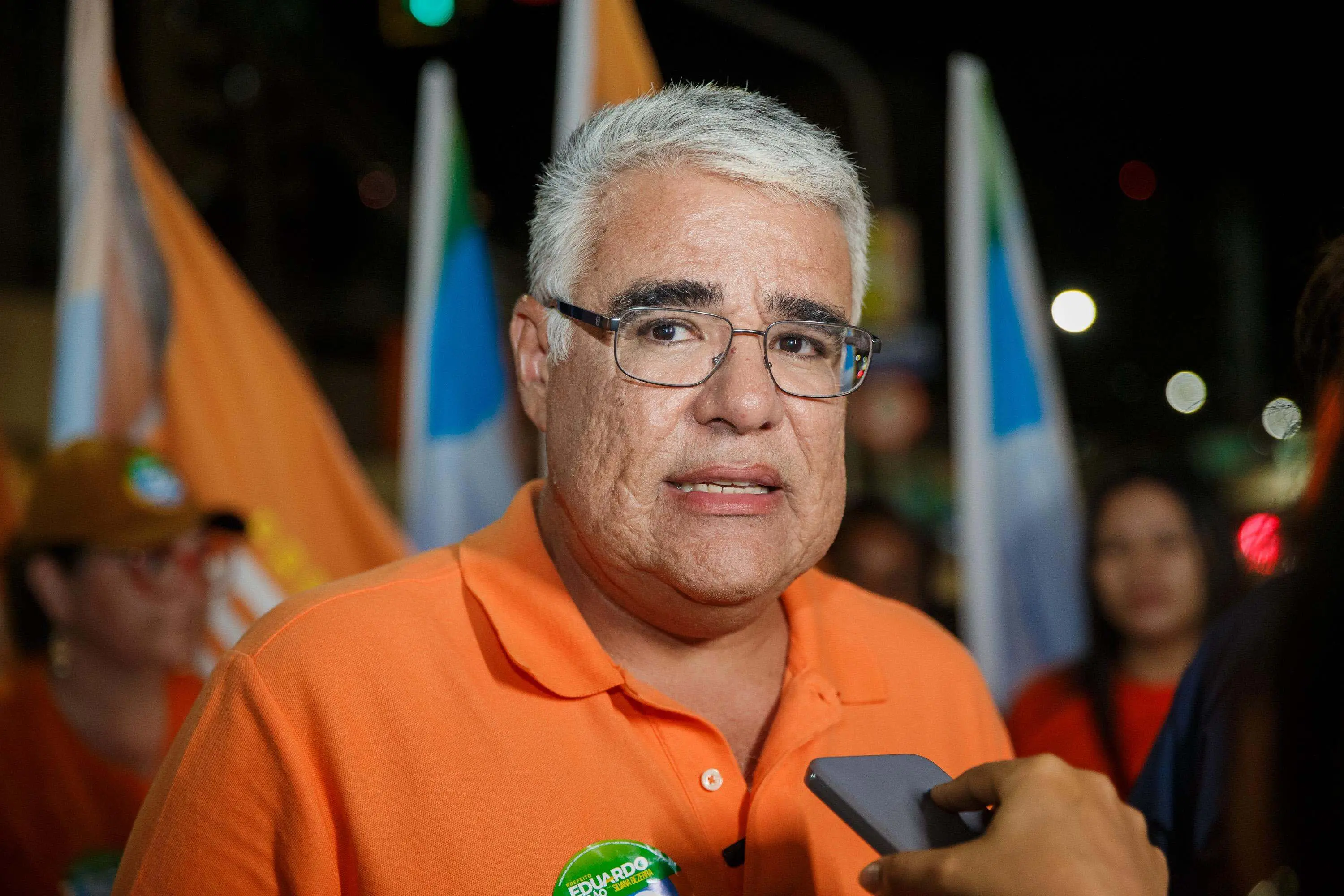 Imagem da notícia: Eduardo Girão propõe 'dignidade' aos idosos e quer intensificar agenda na reta final de campanha