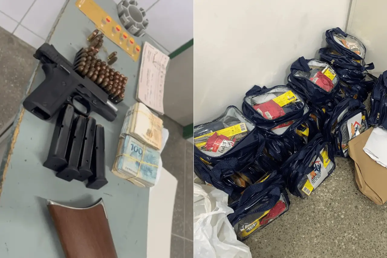 Imagem da notícia: Compra de votos: MPE apreende R$ 76 mil e armas com candidata a vereadora de Canindé