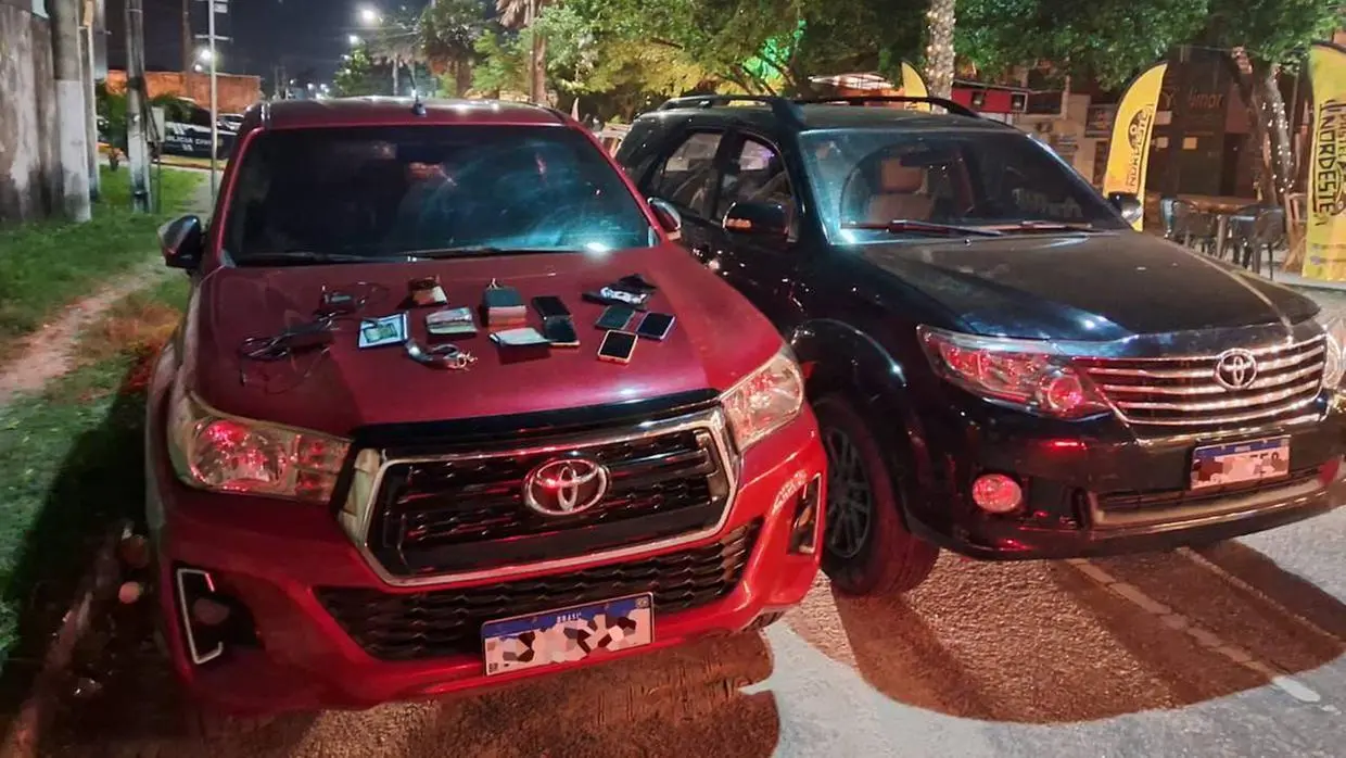 Imagem da notícia: Acusados de formar quadrilha especializada em roubo de Hilux no Ceará são soltos